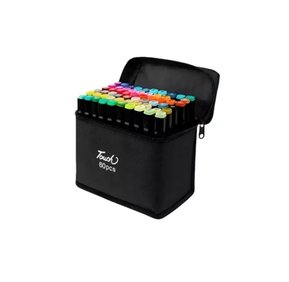 BOLIGRAFO DOBLE PUNTA ESTUCHE X 60