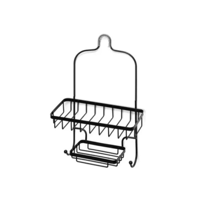 ORGANIZADOR ALAMBRE DUCHA NEGRO