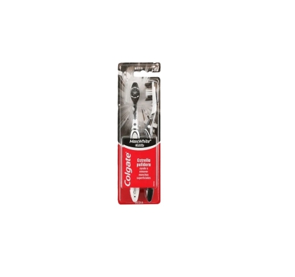 CEPILLO DENTAL COLGATE CARBON MEDIO 2 X 1
