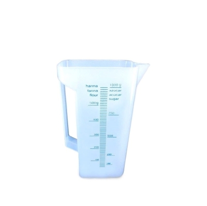 JARRA PLASTICA RECTANGULAR CH 750 CC