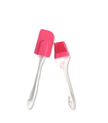 ESPATULA Y PINCEL SILICONA 17/18 CM