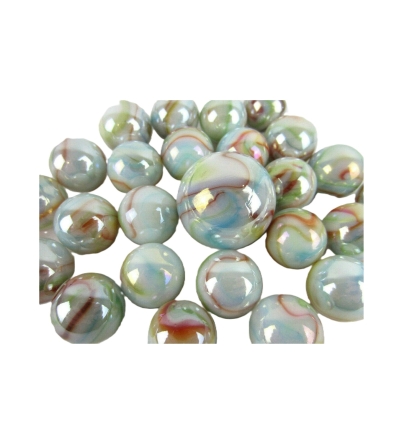 CANICAS VIDRIO BLANCA 25 + 1