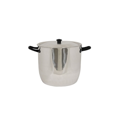 OLLA ALUMINIO RECTA CHAROLADA Nº 24