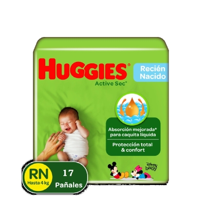 PAÑAL HUGGIES FLEXI RN 17