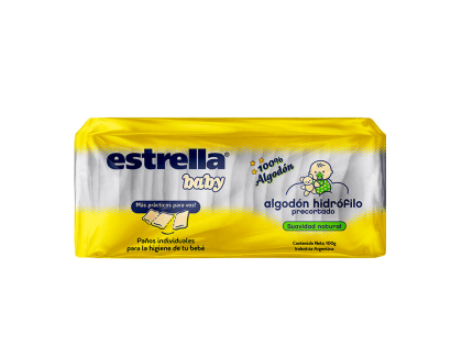 ALGODON ESTRELLA BABY PRE CORTADO 100 GR