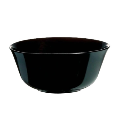 COMPOTERA VIDRIO CARINE NEGRA 12 CM