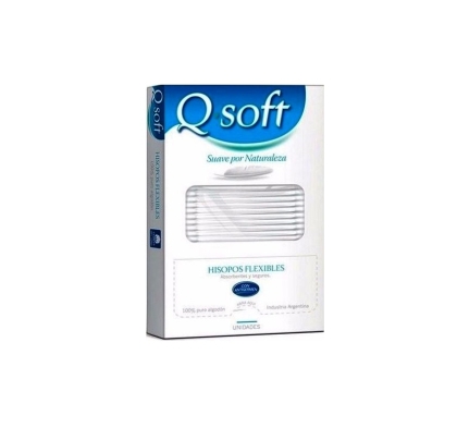 HISOPO ESTUCHE QSOFT X 75 U