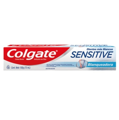 PASTA DENTAL COLGATE SENSITIVE BLANQUEDOR 100