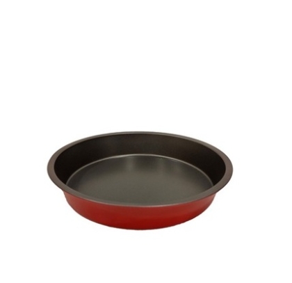 TARTERA TEFLON ROJA 28 CM  