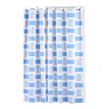 CORTINA BAÑO DOBLE PREMIUM ART 012