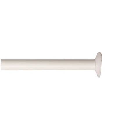BARRAL ALUMINIO BLANCO 1 A 2 MTS ART 04
