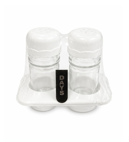 SALERO PIMENTERO VIDRIO BASE X 2 