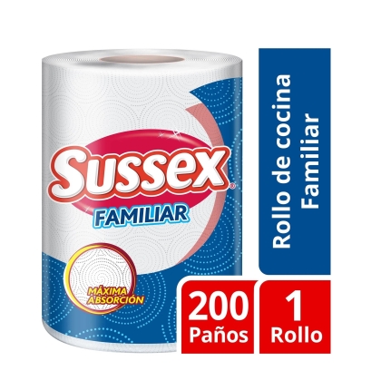 ROLLO COCINA SUSSEX FAMILIAR 1 X 200 PAÑOS