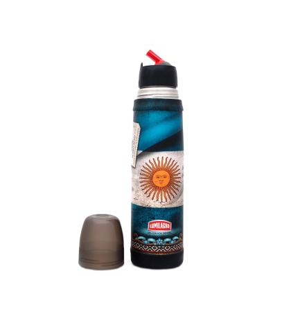 TERMO ACERO LUMINOX ARGENTINA 1 LITRO 