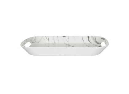 BANDEJA MELAMINA RECTANGULAR DECO 33 X 22 CM
