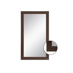 ESPEJO PARED RECTO M/ MADERA 30 X 90 CM