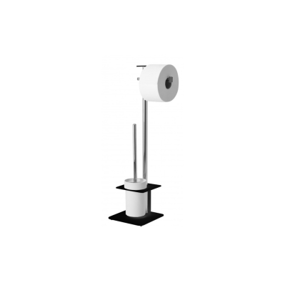 PORTA ROLLO PAPEL HIG C/ CEPILLO 58 CM