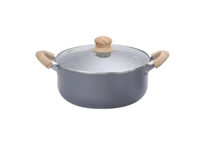 CACEROLA TEFLON GRANITO 26 CM