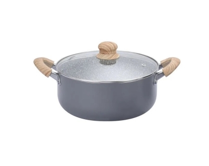 CACEROLA TEFLON GRANITO 20 CM 