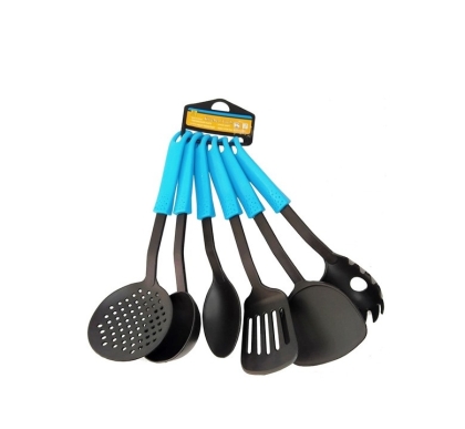 SET NYLON 6 PIEZAS MANGO PLASTICO 