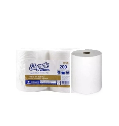 BOBINA LIMPIEZA ELEGANTE S/H 1 X 20 CM X 200 MT 
