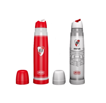 TERMO ACERO LUMINOX RIVER PLATE 1 LT