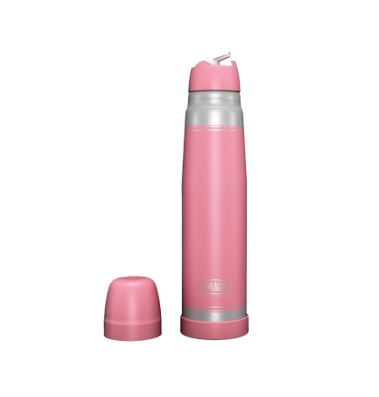 TERMO ACERO LUMINOX ROSADO 1 LITRO