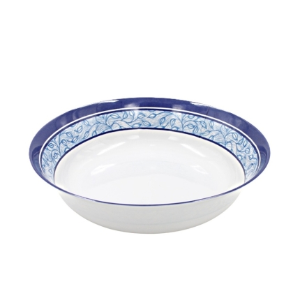 ENSALADERA REDONDA MELAMINA DECO 25 CM 