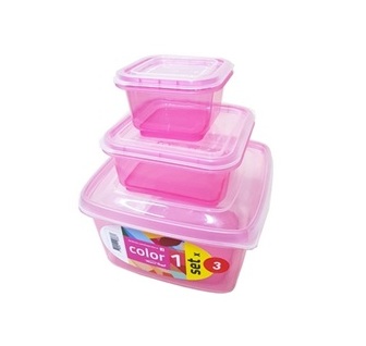 SET X 3 HERMETICO PLAST CUADRADO 2350,630,300