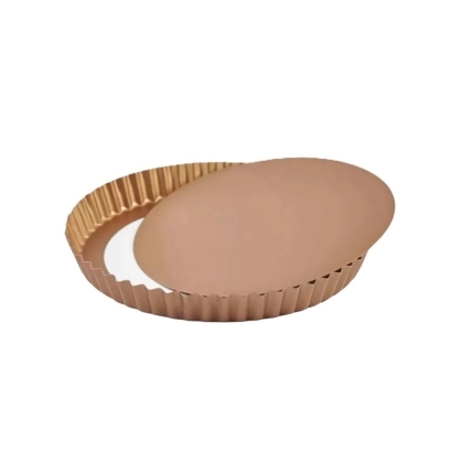 TARTERA TEFLON COBRE DESMONTABLE 27 CM