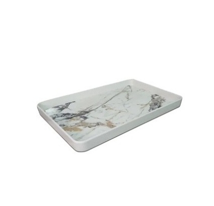 BANDEJA PLASTICO CUADRADA VETAS 26 CM