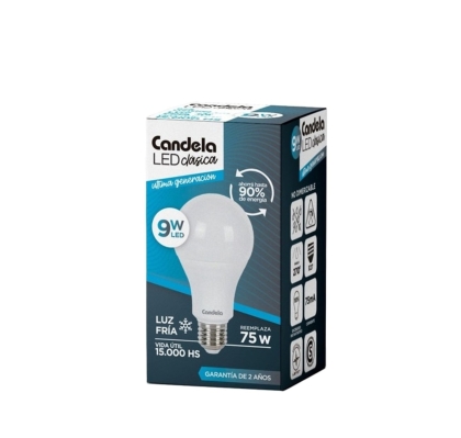 LAMPARA LED FRIO 9W