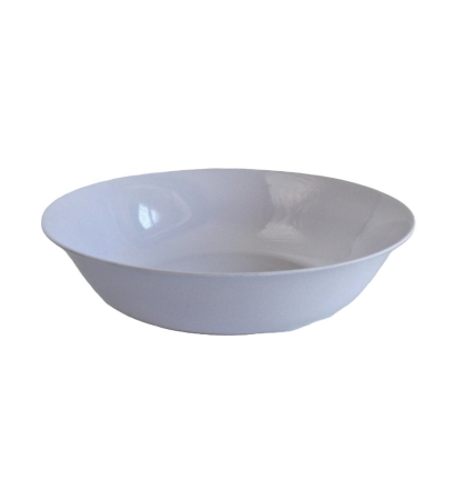 ENSALADERA MELAMINA BLANCA 30 CM