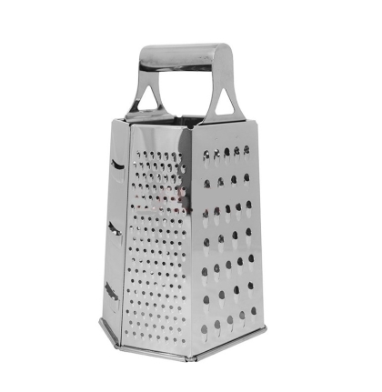 RALLADOR ACERO HEXAGONAL 24 CM