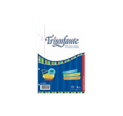 REPUESTO A4 RAYA TFTE X 48 HOJAS 