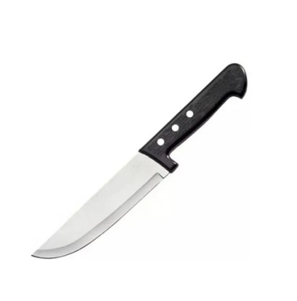 CUCHILLA CABO PLASTICO NEGRO 8"
