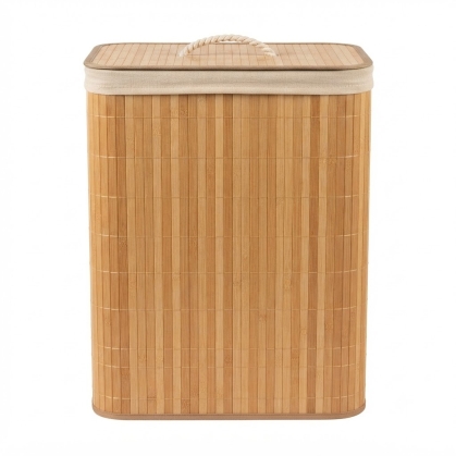 CESTO TELA OVAL BAMBU 54 X 42 X 30 CM