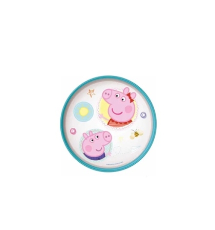 PLATO MELAMINA POSTRE PERSONAJE 20 CM
