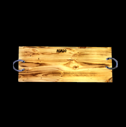 TABLA MADERA LECHONERA HERRADURA 