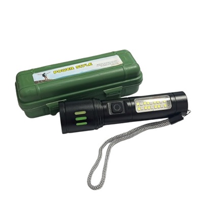 LINTERNA LED TACTICA 6 EN 1