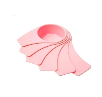 CUCHARA PLASTICA MEDIDAS BAMBU X 6 