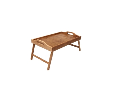BANDEJA MADERA CAMA PATAS 45 X 29 CM