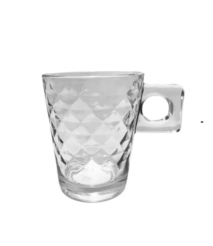 TAZA VIDRIO CAFE 80 CC 