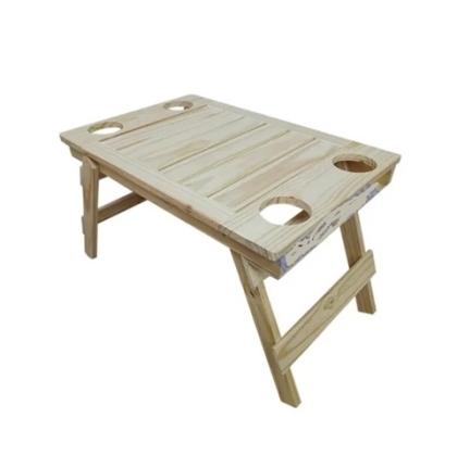MESA PINO PLEGABLE CH 60 X 33 X 40 CM
