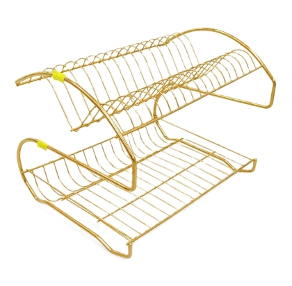 ESCURRE VAJILLA ACERO DORADO S