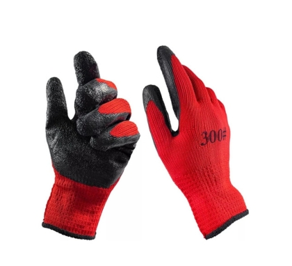 GUANTES TRABAJO TELA GOMA #300
