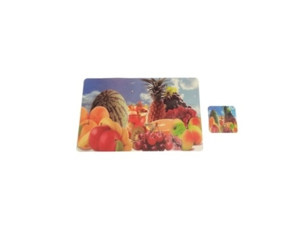 INDIVIDUAL PLASTICO RECTANGULAR 12 PZS