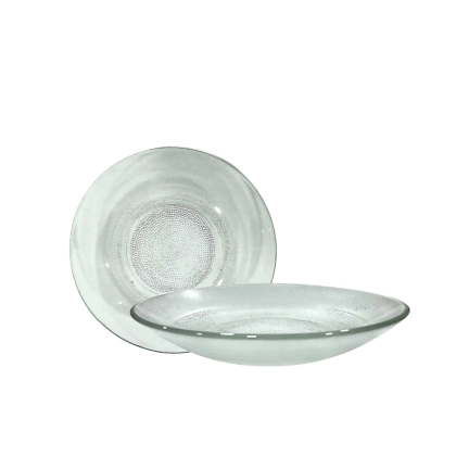 PLATO VIDRIO FENIX HONDO