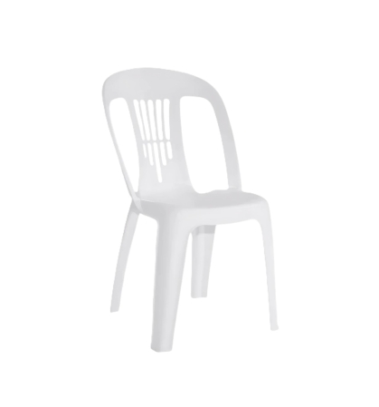 SILLA PLASTICA ANTONELLA BLANCA 