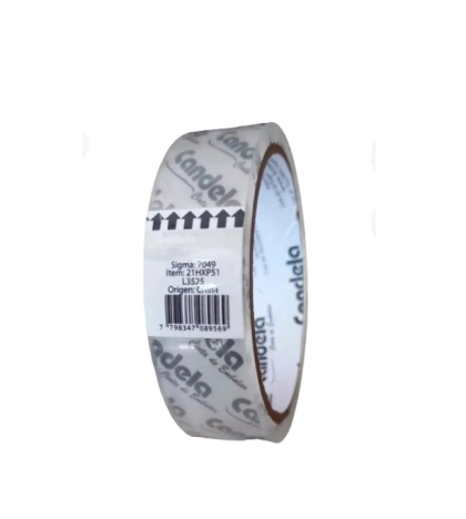 CINTA EMBALAR TRANSPARENTE 24 MM X 50 MT